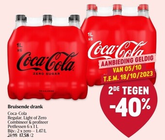 Delhaize Bruisende drank aanbieding