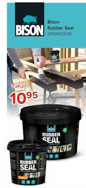 Bison rubber seal