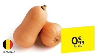 Carrefour Butternut aanbieding