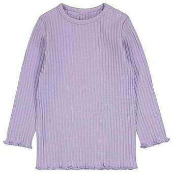 HEMA HEMA Baby T-shirt Rib Lila (lila) aanbieding