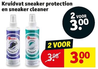 Kruidvat Kruidvat sneaker protection en sneaker cleaner aanbieding