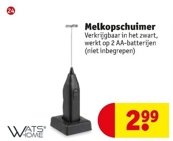 Kruidvat Melkopschuimer aanbieding