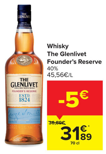 Whisky The Glenlivet Founder's Reserve