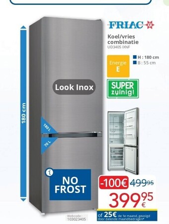 Eldi Koel/vries combinatie aanbieding