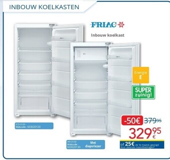 Eldi Inbouw koelkast aanbieding
