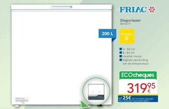 Eldi Diepvriezer aanbieding