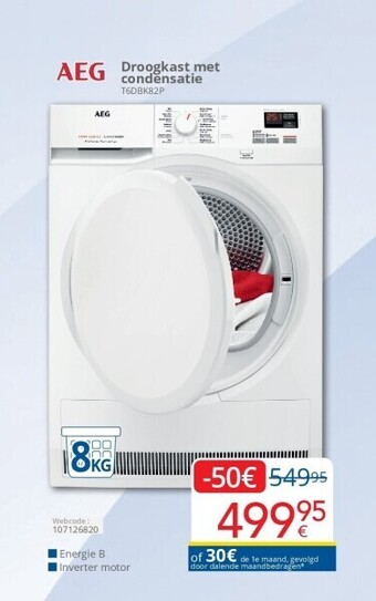 Eldi Droogkast met condensatie aanbieding