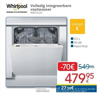 Eldi Volledig integreerbare vaatwasser aanbieding