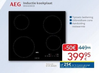 Eldi Inductie kookplaat aanbieding