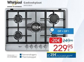 Eldi Gaskookplaat aanbieding