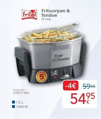 Eldi Frituurpan & fondue aanbieding
