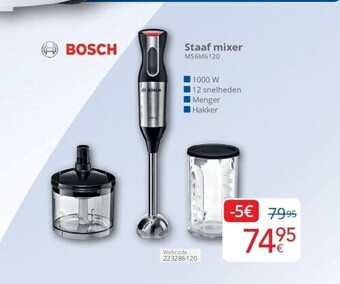 Eldi Staaf mixer aanbieding