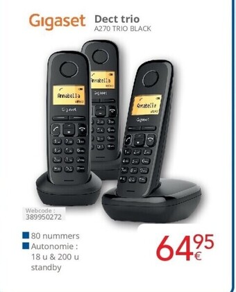 Eldi Dect trio aanbieding