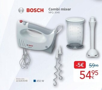 Eldi Combi mixer aanbieding