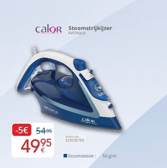 Eldi Stoomstrijkijzer aanbieding