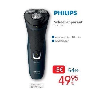 Eldi Scheerapparaat aanbieding