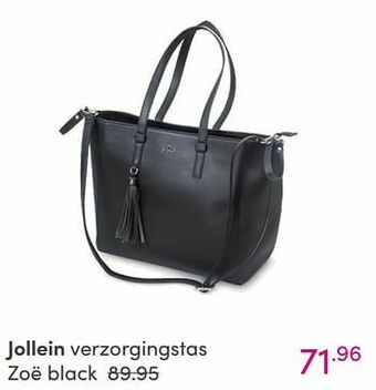 Baby & Tiener Jollein verzorgingstas zoë black aanbieding
