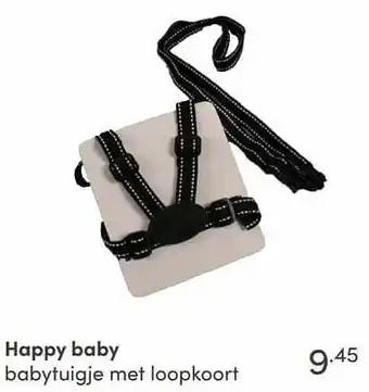 Baby & Tiener Happy baby babytuigje met loopkoort aanbieding