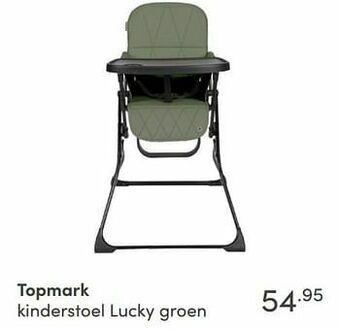 Baby & Tiener Topmark kinderstoel lucky groen aanbieding