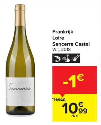 Carrefour Frankrijk Loire Sancerre Castel aanbieding