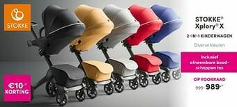 Baby & Tiener Stokke xplory x 2-in-1 kinderwagen aanbieding