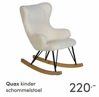 Baby & Tiener Quax kinder schommelstoel aanbieding