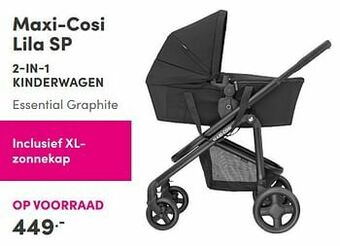 Baby & Tiener Maxi-cosi lila sp 2-in-1 kinderwagen aanbieding