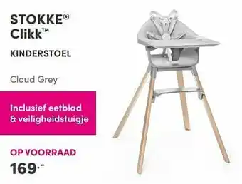 Baby & Tiener Stokke clikk™ kinderstoel aanbieding