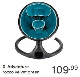 Baby & Tiener X-adventure rocco velvet green aanbieding