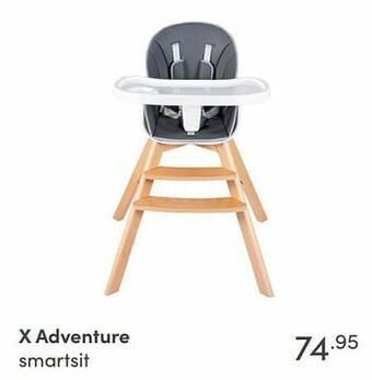 Baby & Tiener X adventure smartsit aanbieding