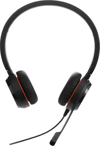Jabra evolve 30 ll - headphones - with microphone - black