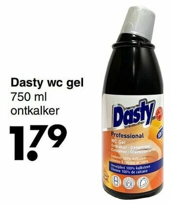 Wibra Dasty wc gel aanbieding
