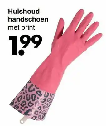 Huishoud handschoen