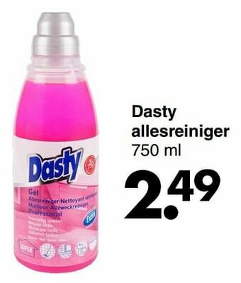 Wibra Dasty allesreiniger aanbieding