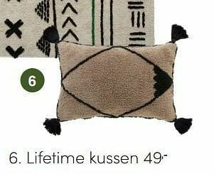Baby & Tiener Lifetime kussen aanbieding