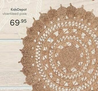 Baby & Tiener Kidsdepot vloerkleed pixie aanbieding
