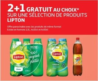Auchan Lipton aanbieding