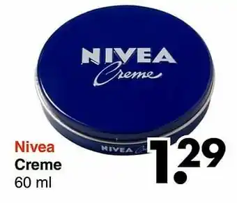 Wibra Nivea creme aanbieding