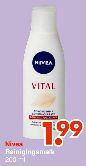 Wibra Nivea reinigingsmelk aanbieding