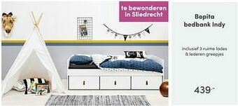 Baby & Tiener Bopita bedbank indy aanbieding