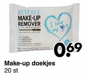 Wibra Make-up doekjes aanbieding