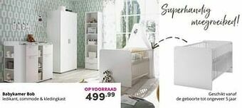 Baby & Tiener Babykamer bob aanbieding