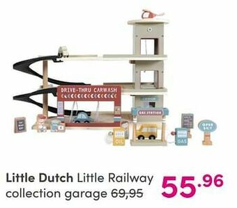 Little dutch little railway collection garage