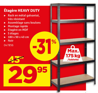Étagère HEAVY DUTY