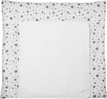 Bol.com Meyco baby dots aankleedkussen - neutral - 85x75cm aanbieding