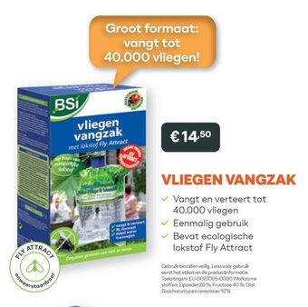 Multi bazar VLIEGEN VANGZAK aanbieding