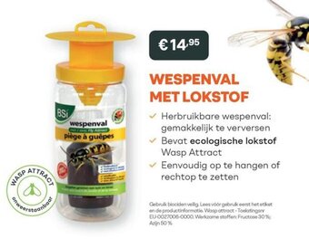 Multi bazar WESPENVAL MET LOKSTOF aanbieding