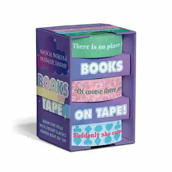 Magical worlds & nostalgic fantasy books on tape