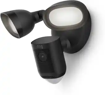 Coolblue Ring floodlight cam wired pro zwart 3-pack aanbieding