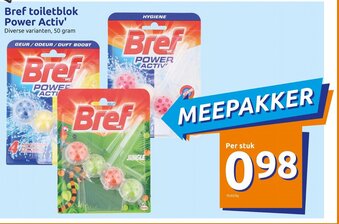 Action Bref toiletblok Power Activ' aanbieding